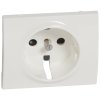 Legrand Лицевая панель - Galea Life - для розетки 2К+З - с защитными шторками 777021