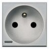 Legrand Axolute Розетка 2К+З, 10/16 А 250 В HC4142