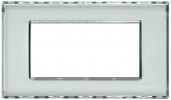 Legrand Livinglight Рамка прямоугольная, 4 модуля LND4804KR