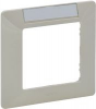 Legrand Рамка с держателем для маркировки, 1 пост, Etika 672516
