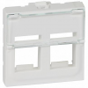 Legrand Mosaic Лицевая панель для информационных розеток 078610