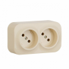 Legrand Блок розеток Quteo с предварительным подключением 2x2К 782261